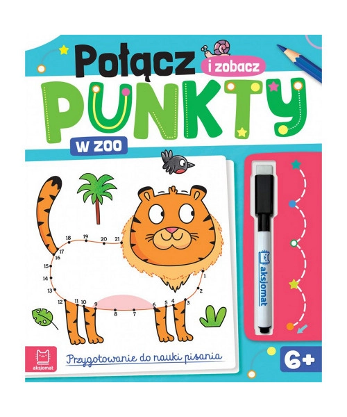 E-shop Spoj bodky a objav! V zoo – zábavné pracovné zošity pre deti