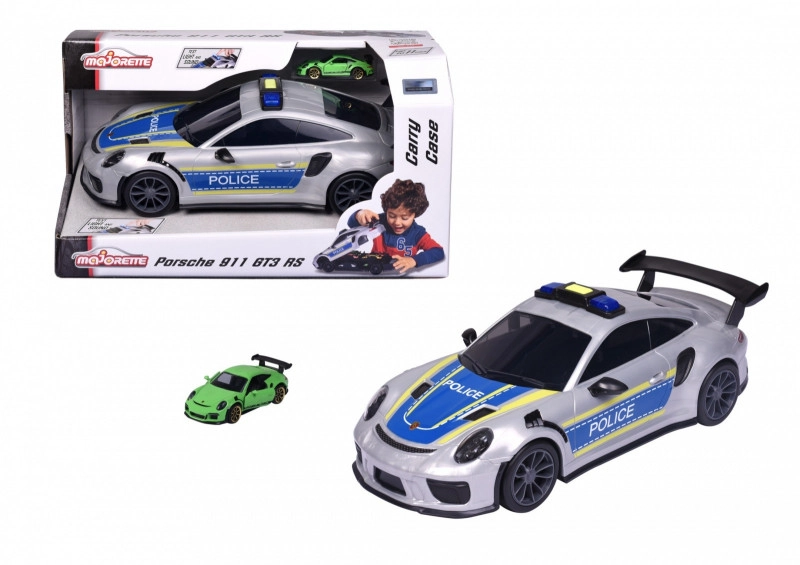 E-shop Majorette Interaktívne policajné vozidlo Porsche 911 GT3 RS na uskladnenie svetla/zvuku