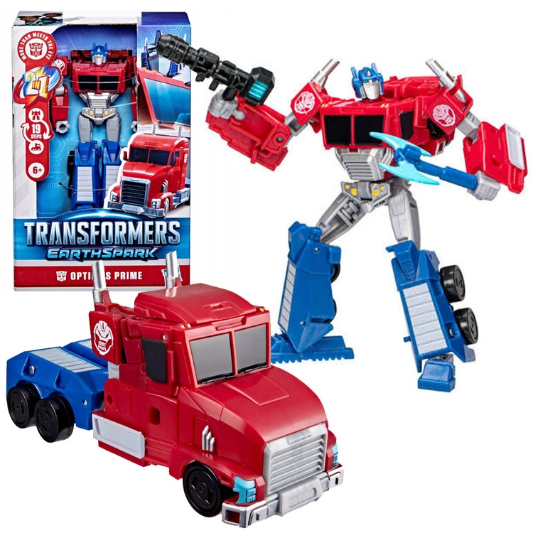 Hasbro Transformers EarthSpark deluxe figúrka Optimus Prime 2v1 (robot/kamión) - 1 kus