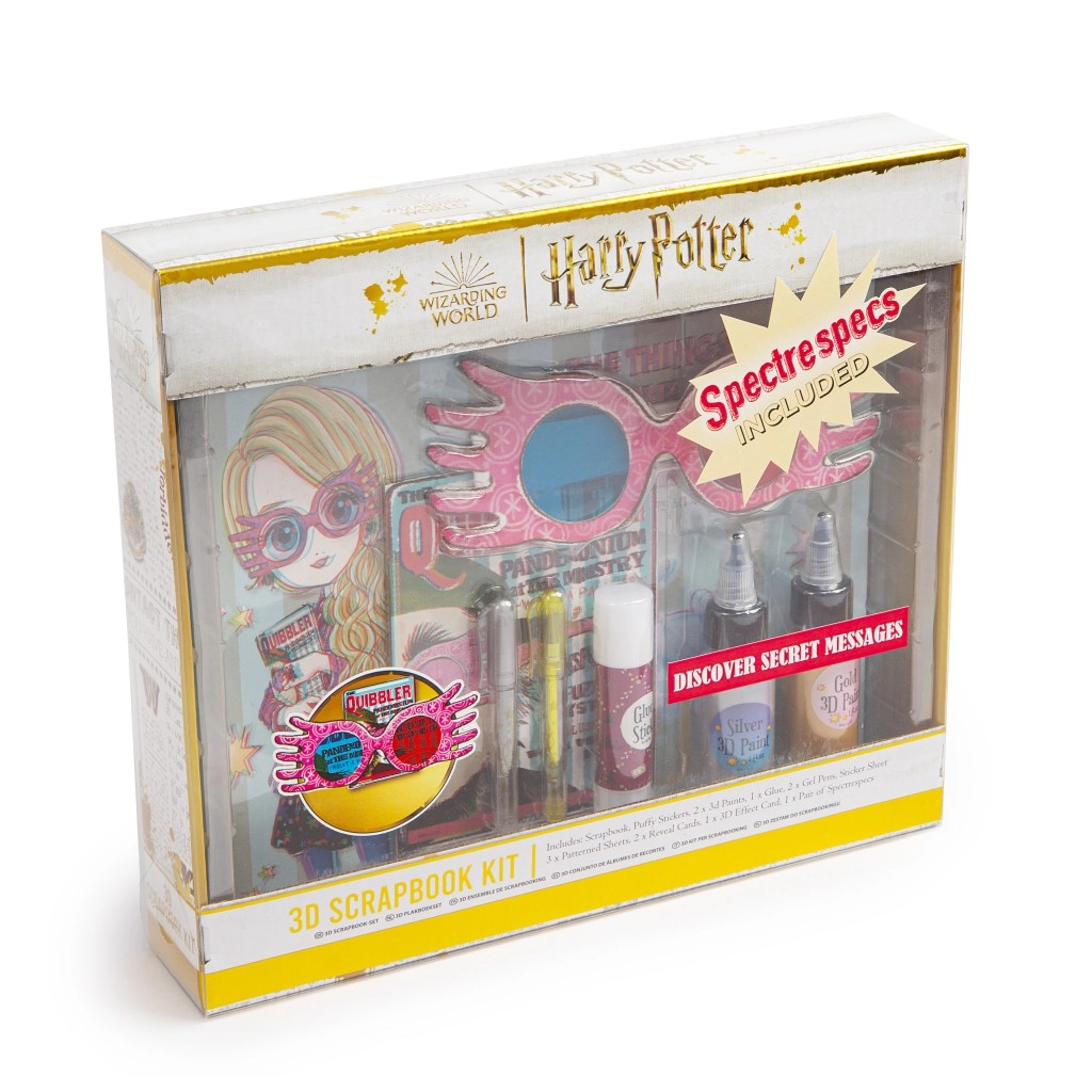 E-shop Krúžkový denník sada HARRY POTTER Luna Lovegood 3D