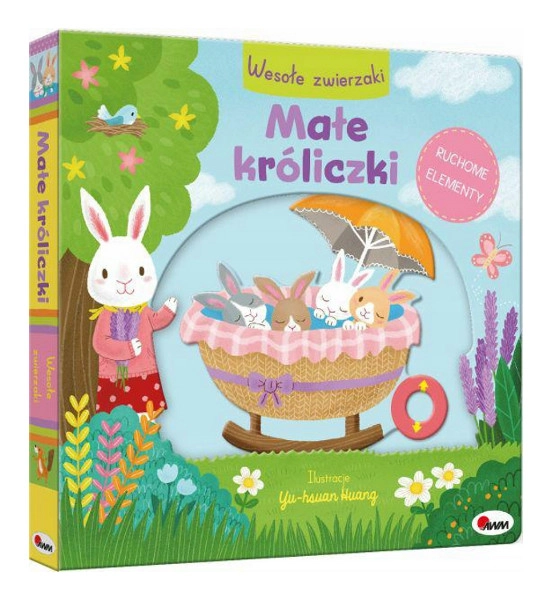 E-shop Veselé zvieratká: Malí zajačikovia – interaktívna knižka pre najmenších