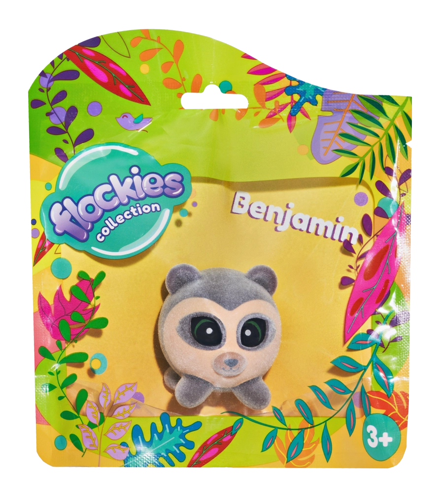 E-shop TM Toys Zvířátko Flockies Medvěd Benjamin 4 cm