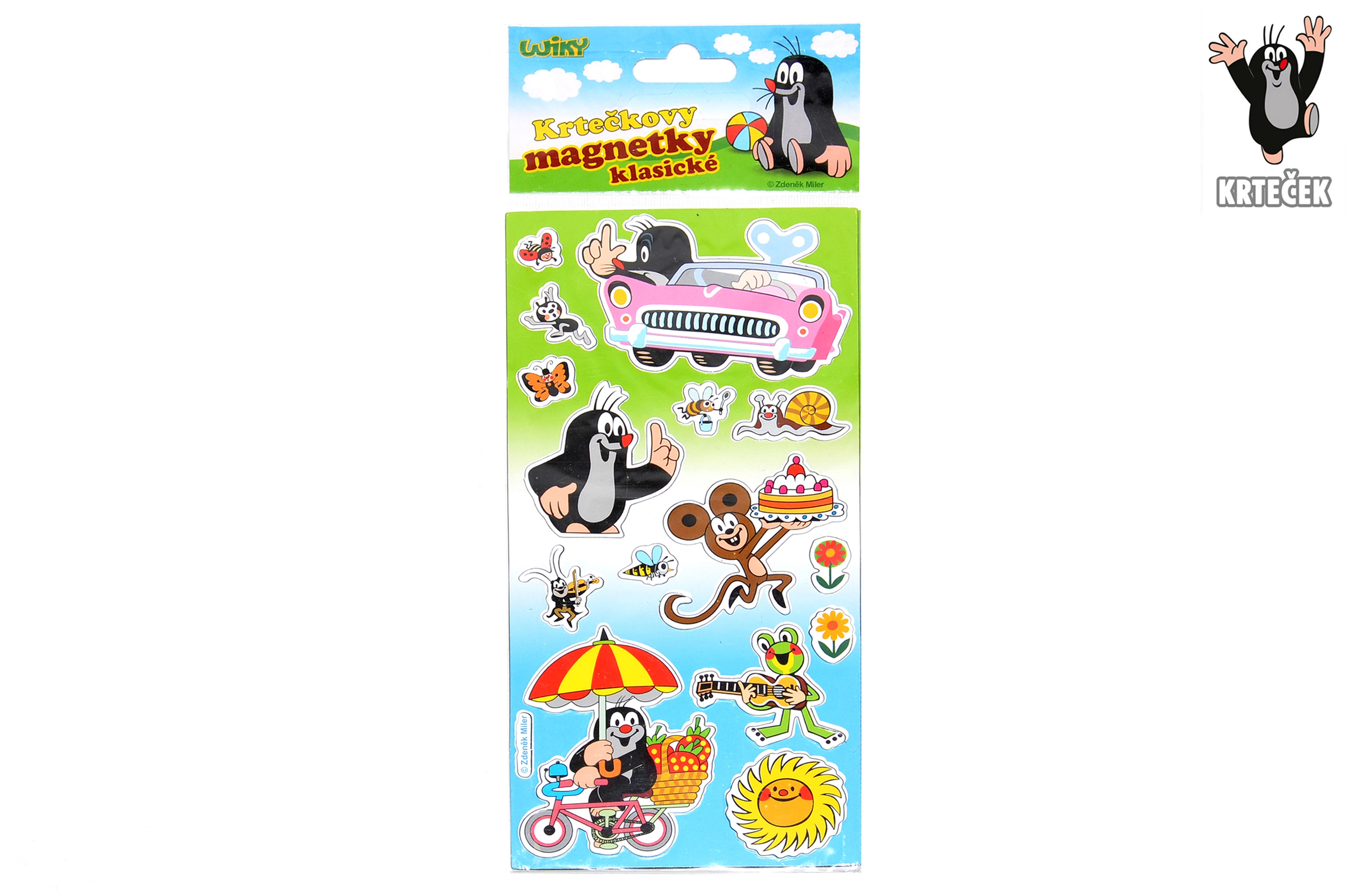 Wiky magnety 2D set Krtko