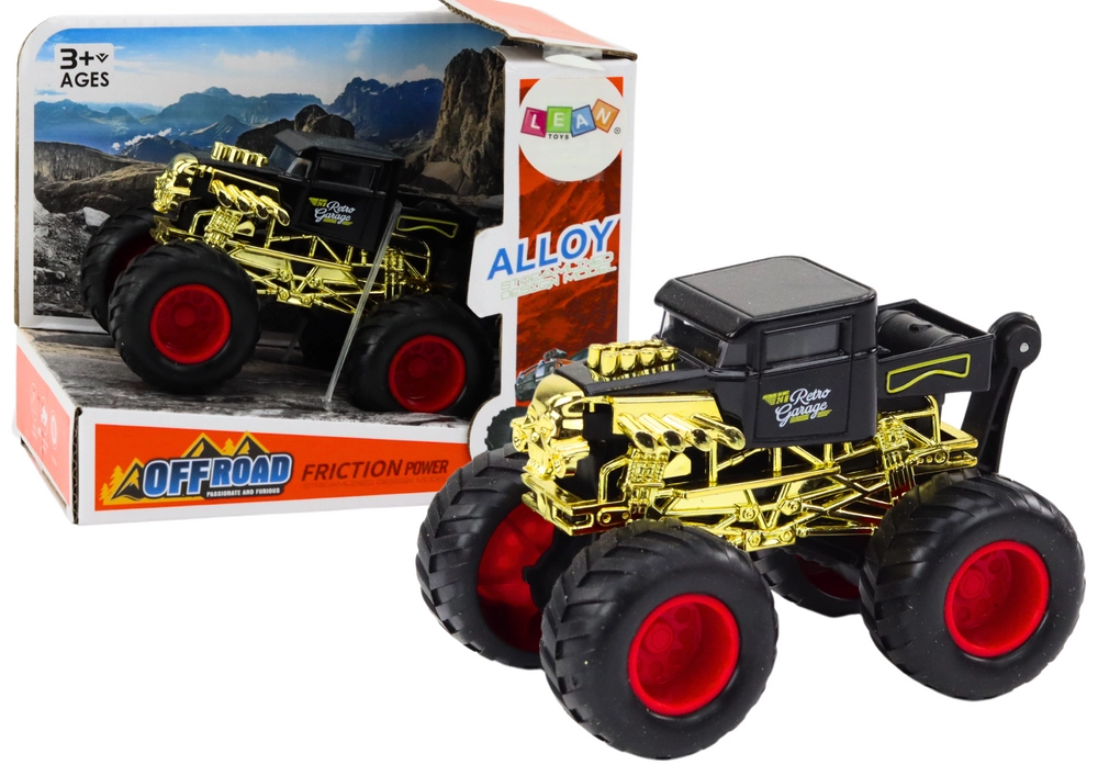 Vozidlo Terénny vysokozdvižný vozík čierny