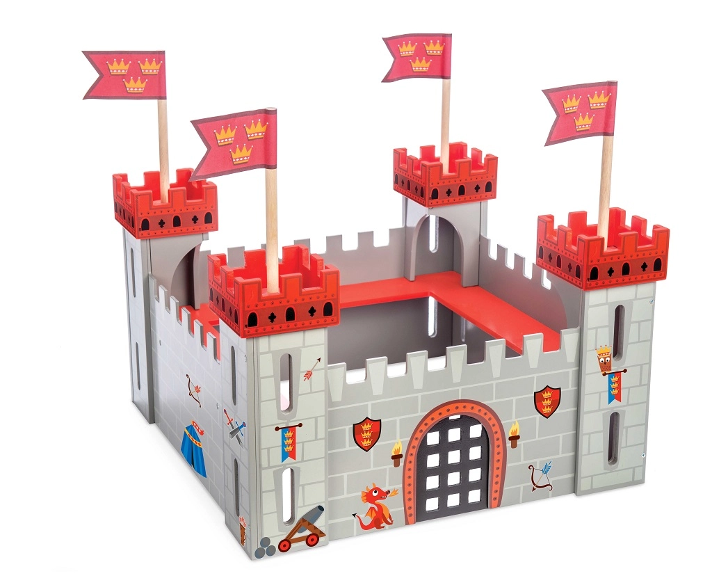 E-shop Le Toy Van Môj prvý hrad červený