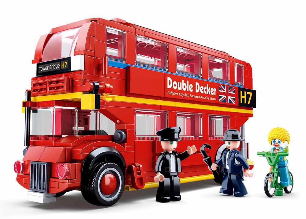 E-shop Sluban B0708 Double Decker autobus