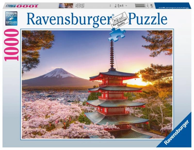 E-shop Ravensburger Rozkvitnuté čerešne v Japonsku 1000 dielov