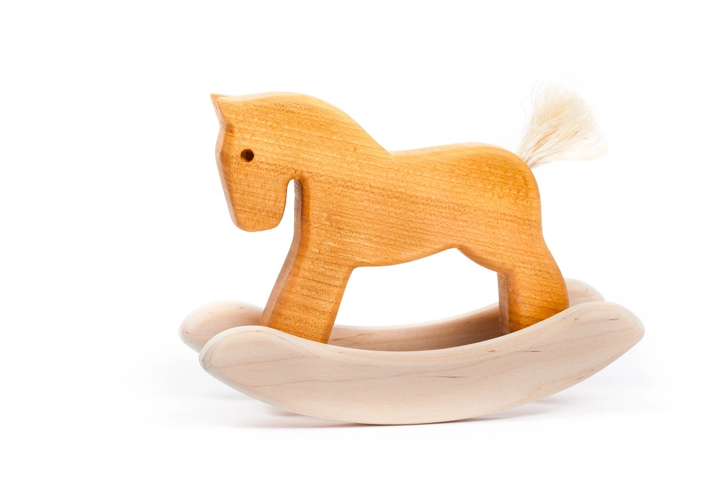 E-shop Bajo Mini hojdací kôň natural