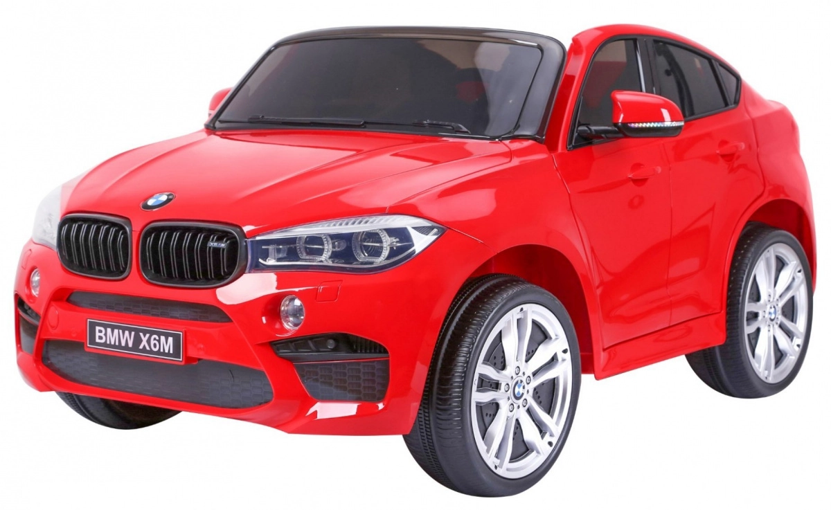 Elektrické auto pre deti BMW X6M červené