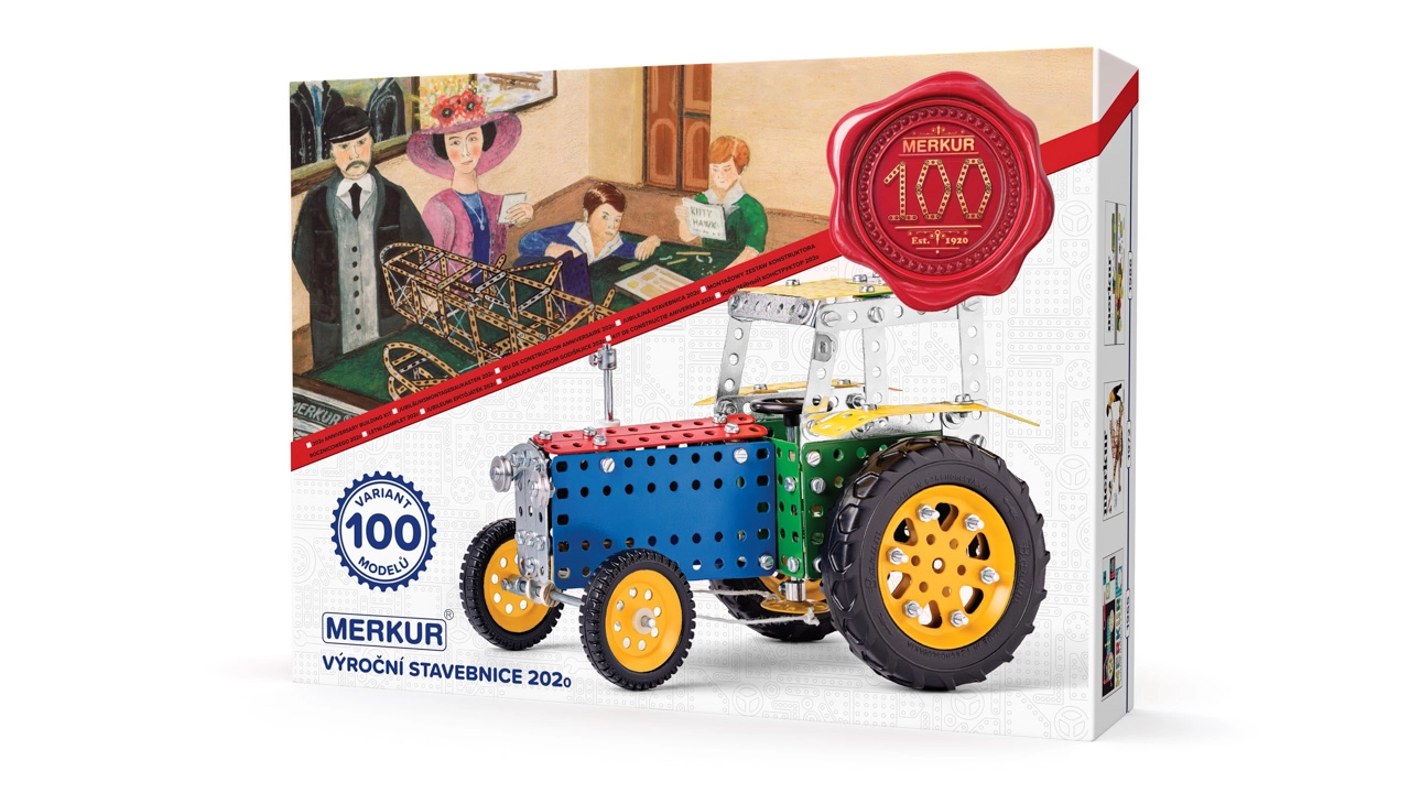 E-shop Merkur výročná kovová stavebnica 750 dielikov