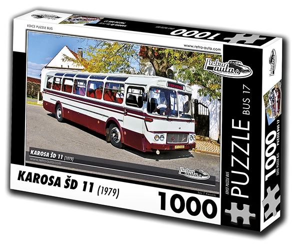 E-shop RETRO-AUTA BUS č.17 Karosa ŠD 11 1979 1000 dielov