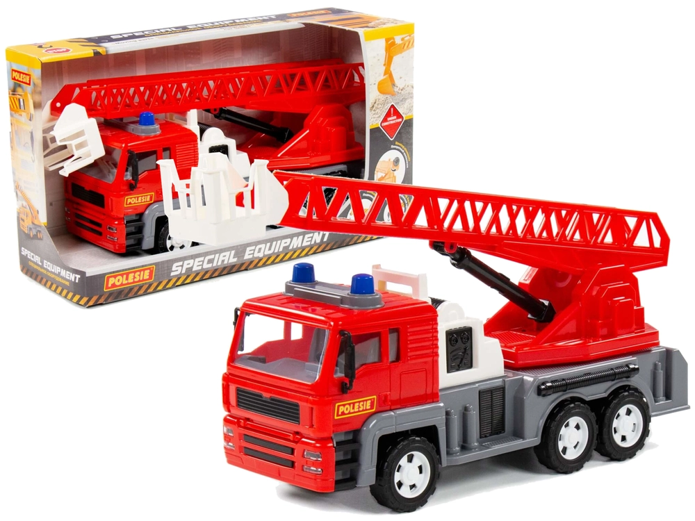 Lean Toys Almaz hasičské auto s výsuvným rebríkom