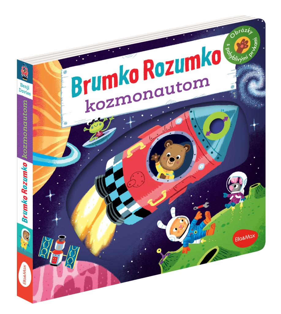 E-shop Brumko Rozumko Kozmonautom Obrázky s pohyblivými prvkami