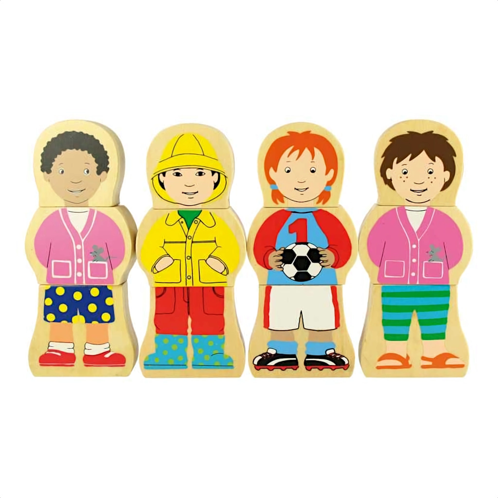E-shop Bigjigs Toys drevené magnetické puzzle národnosti