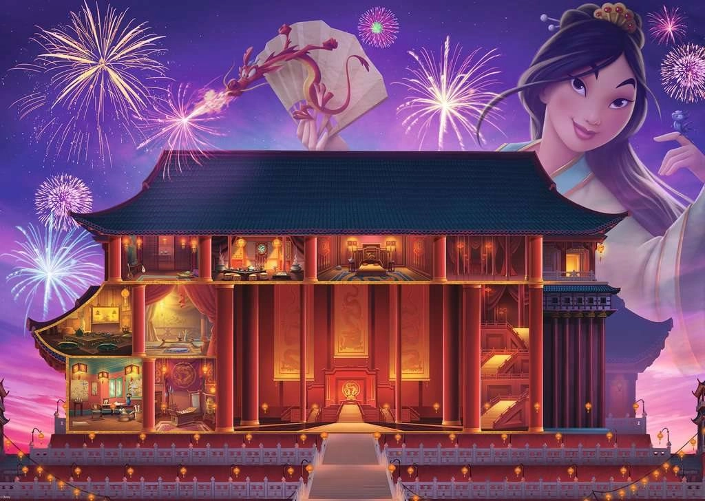E-shop RAVENSBURGER Disney Castle Collection: Mulan 1000 dielov