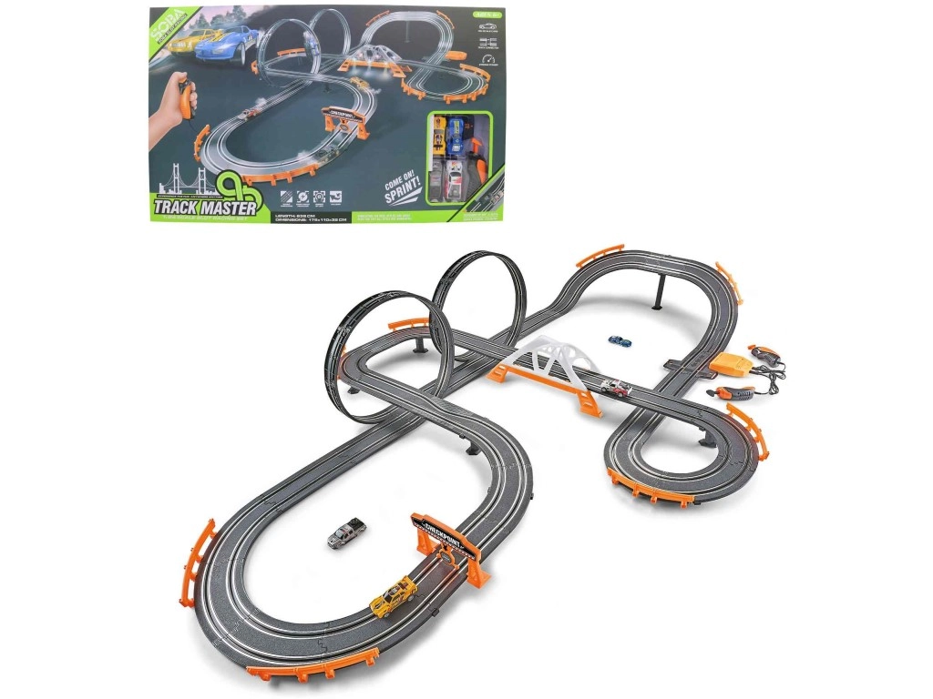 Autodráha s Adaptérom a Batériou pre Deti 6+