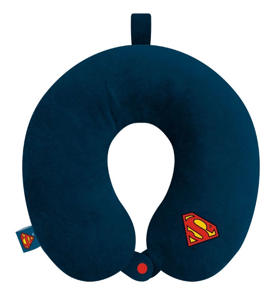 Cestovný vankúš v tvare podkovy SUPERMAN 30 cm