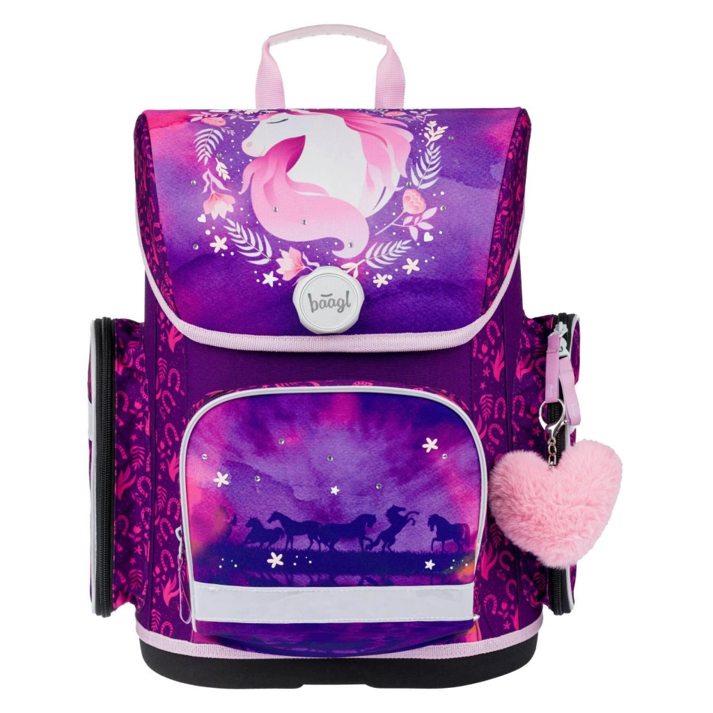 E-shop Baagl aktovka Ergo Chameleon fialová 19 l