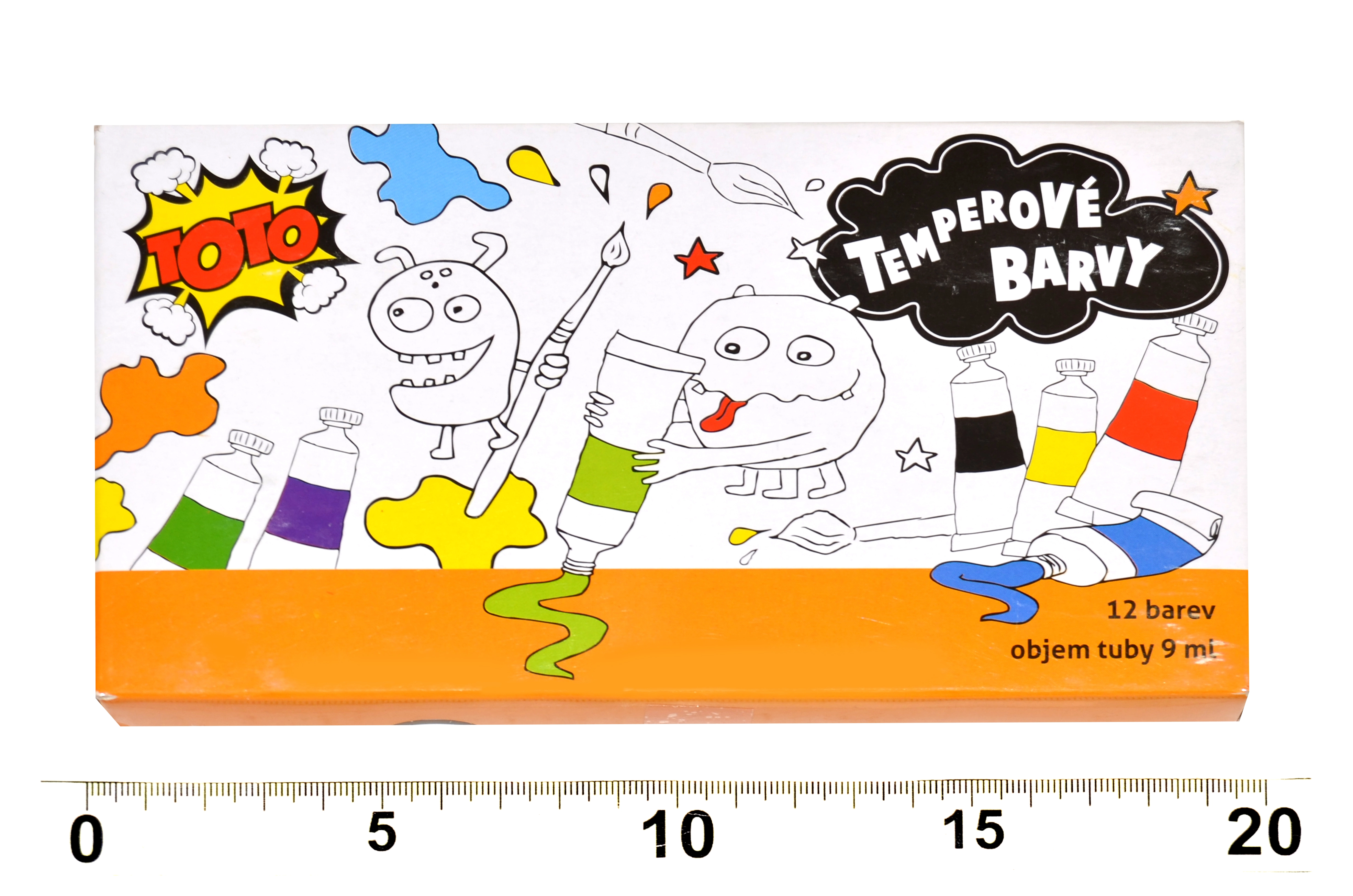 E-shop Toto Temperové barvy 12 ks