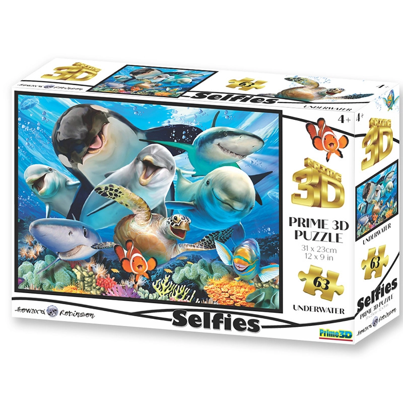 E-shop PRIME 3D Puzzle Podvodné selfie 63 ks