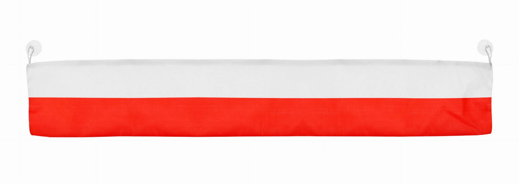 E-shop Poľská národná vlajka s prísavkami na sklo