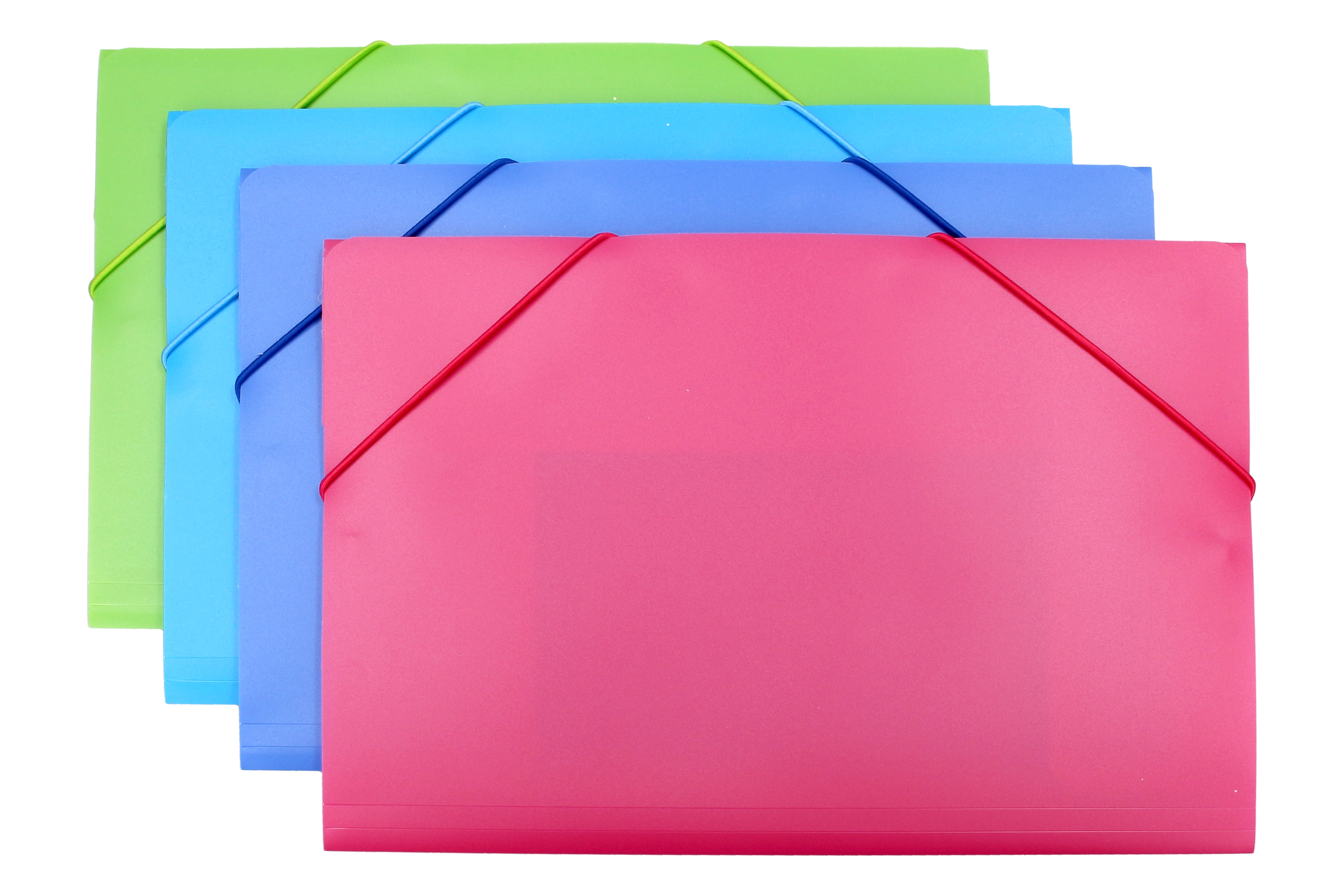E-shop Zložka s gumou 31,7x24,5 cm - Farebná