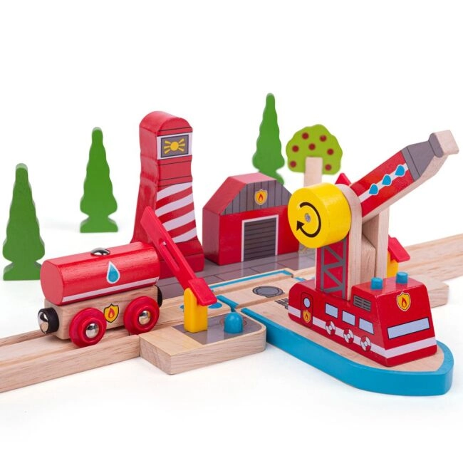 E-shop Bigjigs Rail Hasiči mořští záchranáři