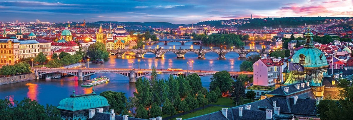 E-shop EUROGRAPHICS panoramatické puzzle Praha, Česká republika – 1000 dielikov