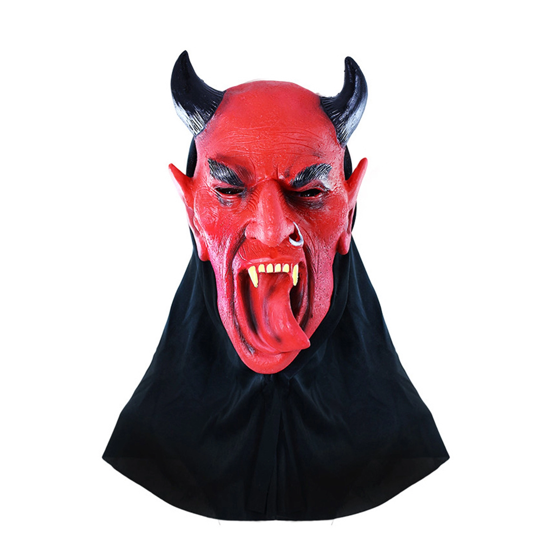 E-shop Maska čert s jazykom HALLOWEEN VIANOCE 29 x 24 cm
