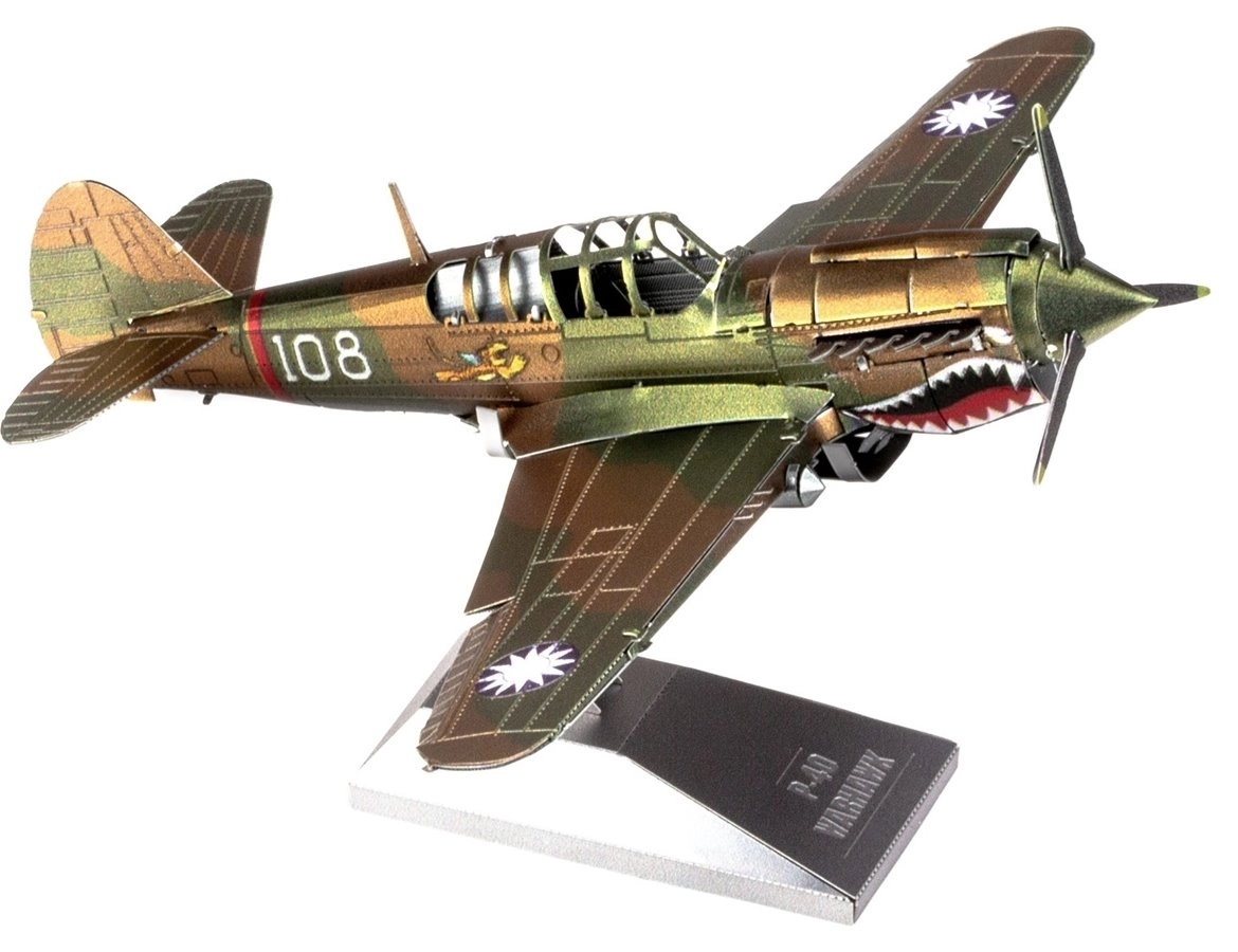E-shop Metal Earth 3D Puzzle P-40 Warhawk