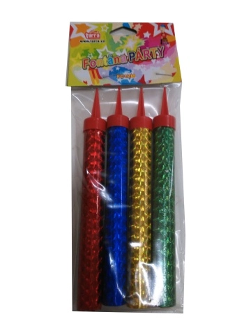 E-shop Rappa fontána párty farebná 12cm
