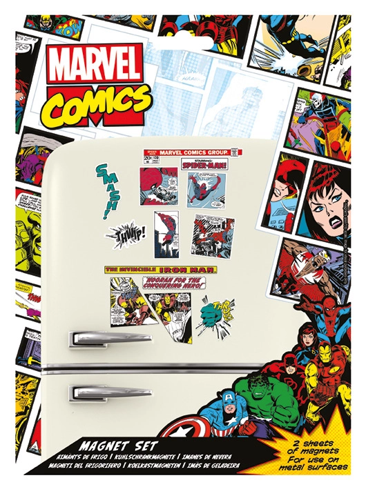 E-shop Pyramid International Sada magnetek Marvel Comics 23 ks
