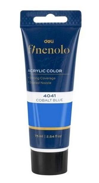 E-shop Akrylová farba 75 ml – námornícka modrá