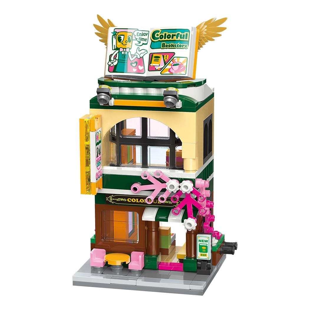 E-shop Qman City Corner C0107 Knihkupectví