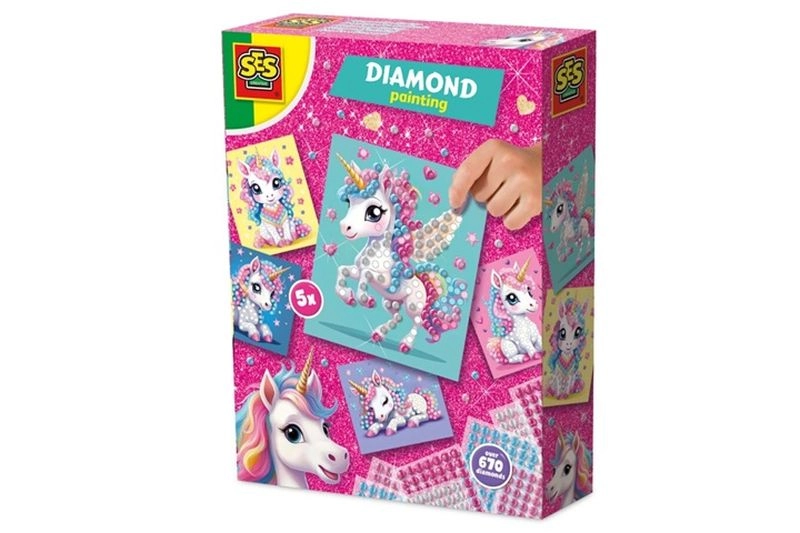 SES Jednorožec – diamantové maľovanie