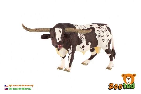 E-shop ZOOted Býk dlouhorohý texaský skot zooted plast 15cm