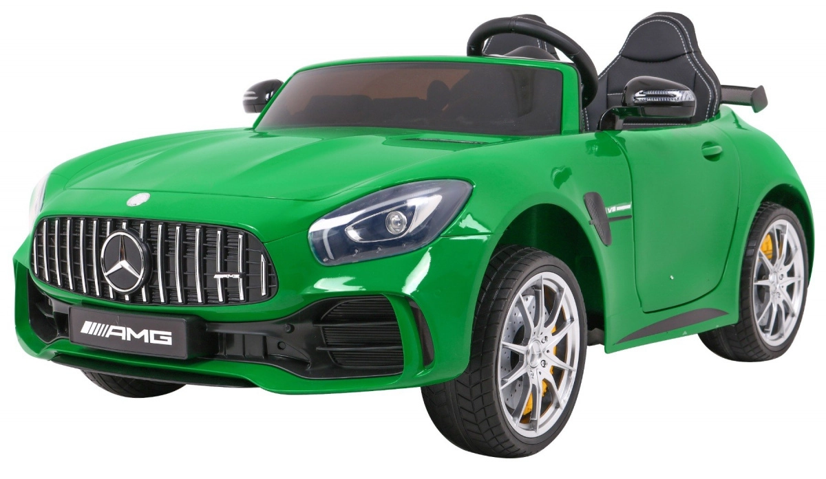 E-shop Elektrické autíčko MERCEDES-BENZ GT R 4x4, lakované zelené