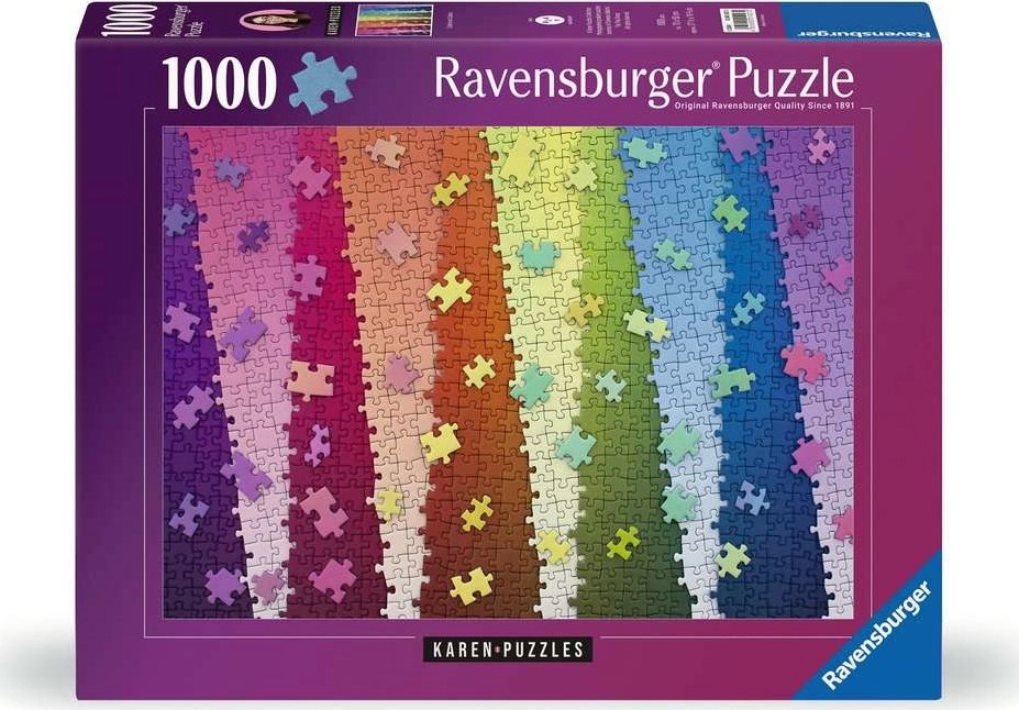 E-shop RAVENSBURGER Karen Colors on Colors 1000 dielov