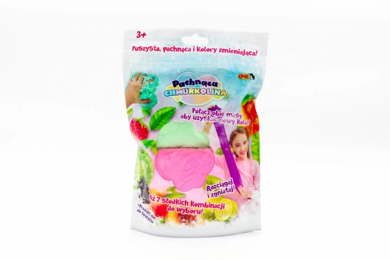 Vonná modelovacia hmota Chmurkolina 2×30 g – zmes farieb, malinová