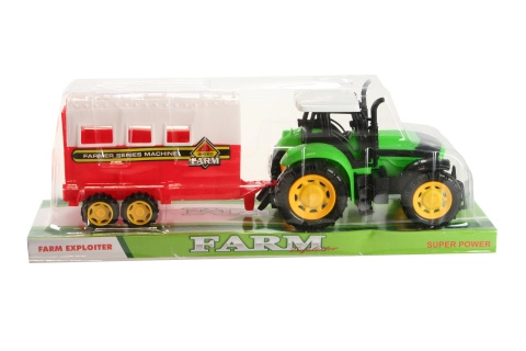 E-shop Lamps Traktor s přívěsem na koně