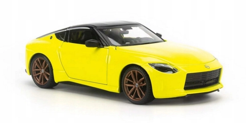 E-shop Kompozitný model 2023 Nissan Z žltý 1/24