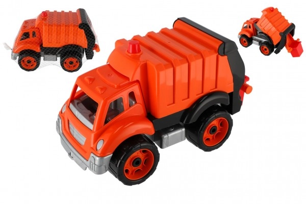 E-shop Plastové smetiarske auto na voľnobeh v sieťke 20 × 20 × 33 cm