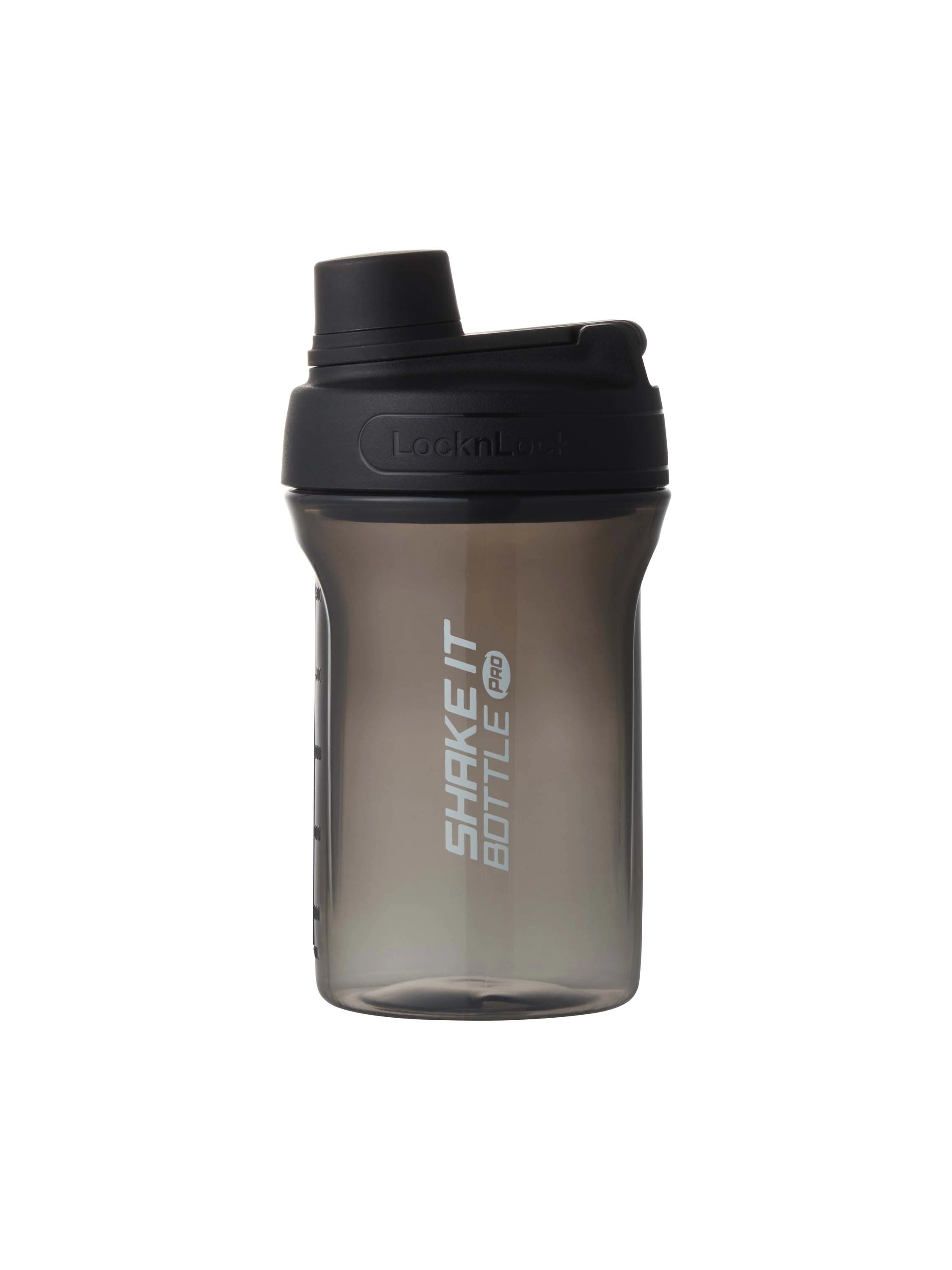 LocknLock Shake It shaker fľaša na pitie 650 ml čierna