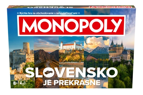 Monopoly Slovensko – rodinná stolová hra