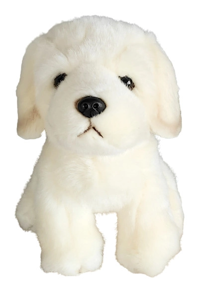 Plyšový pes zlatý retriever 19 cm