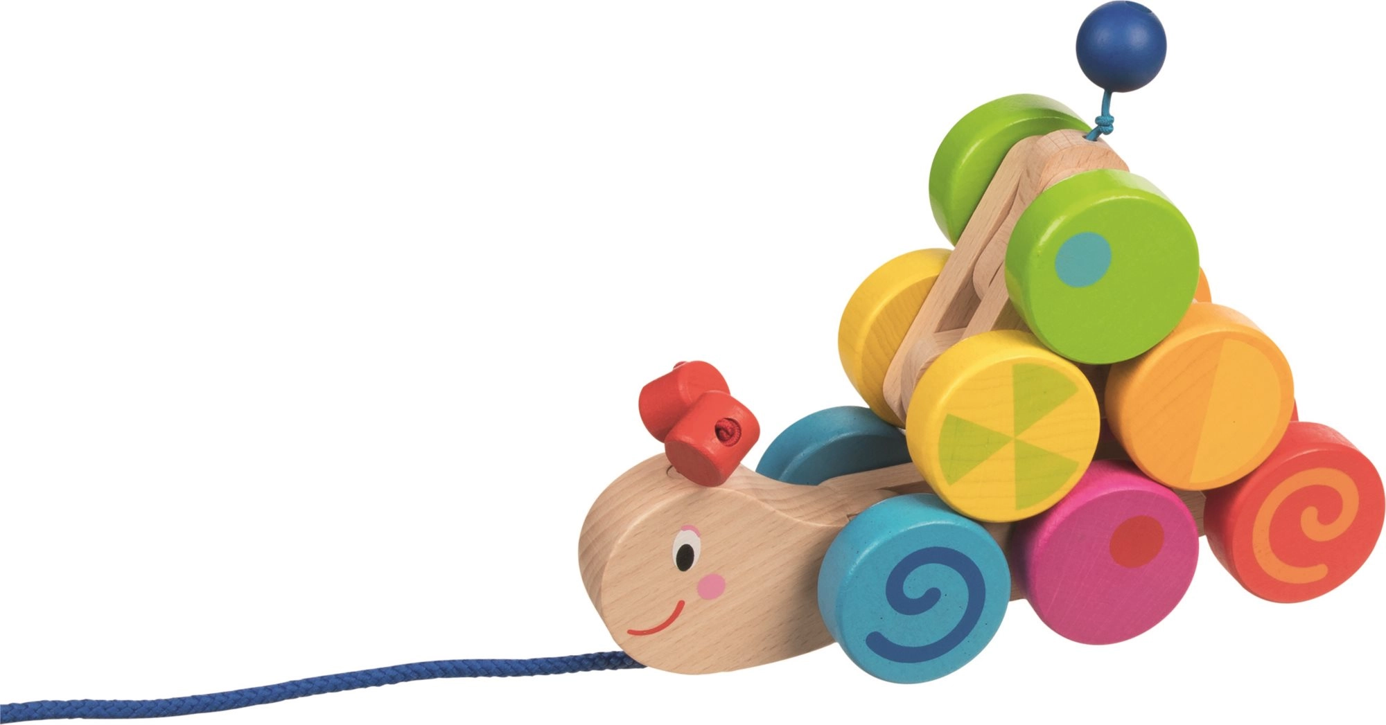 E-shop Goki dúhová húsenica na šnúrke