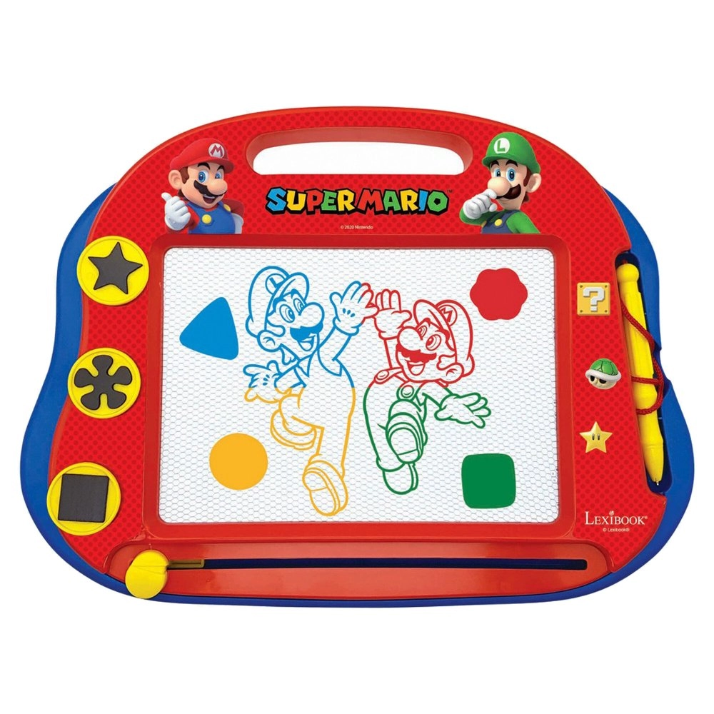 E-shop Kresliaca tabuľka Lexibook Super Mario Magnetická kresliace tabuľka s príslušenstvom