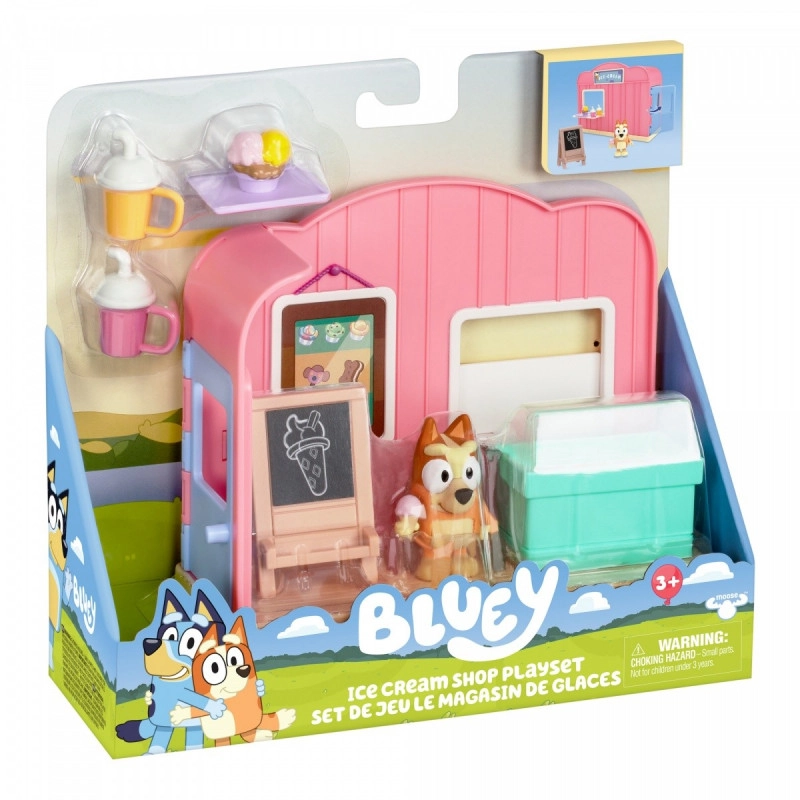 E-shop TM Toys Bluey hrací sada Obchod se zmrzlinou