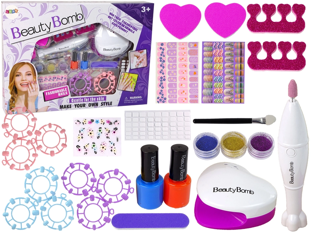 E-shop Lean Toys Detská sada na lakovanie nechtov