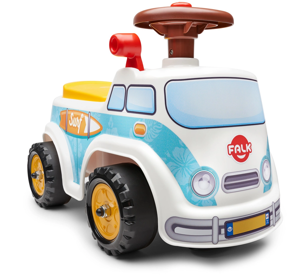 Falk 702 Surfer minivan s otváracím sedadlom a volantom s klaksónom